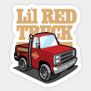 Lil Red Express - 1979 (White) Sticker